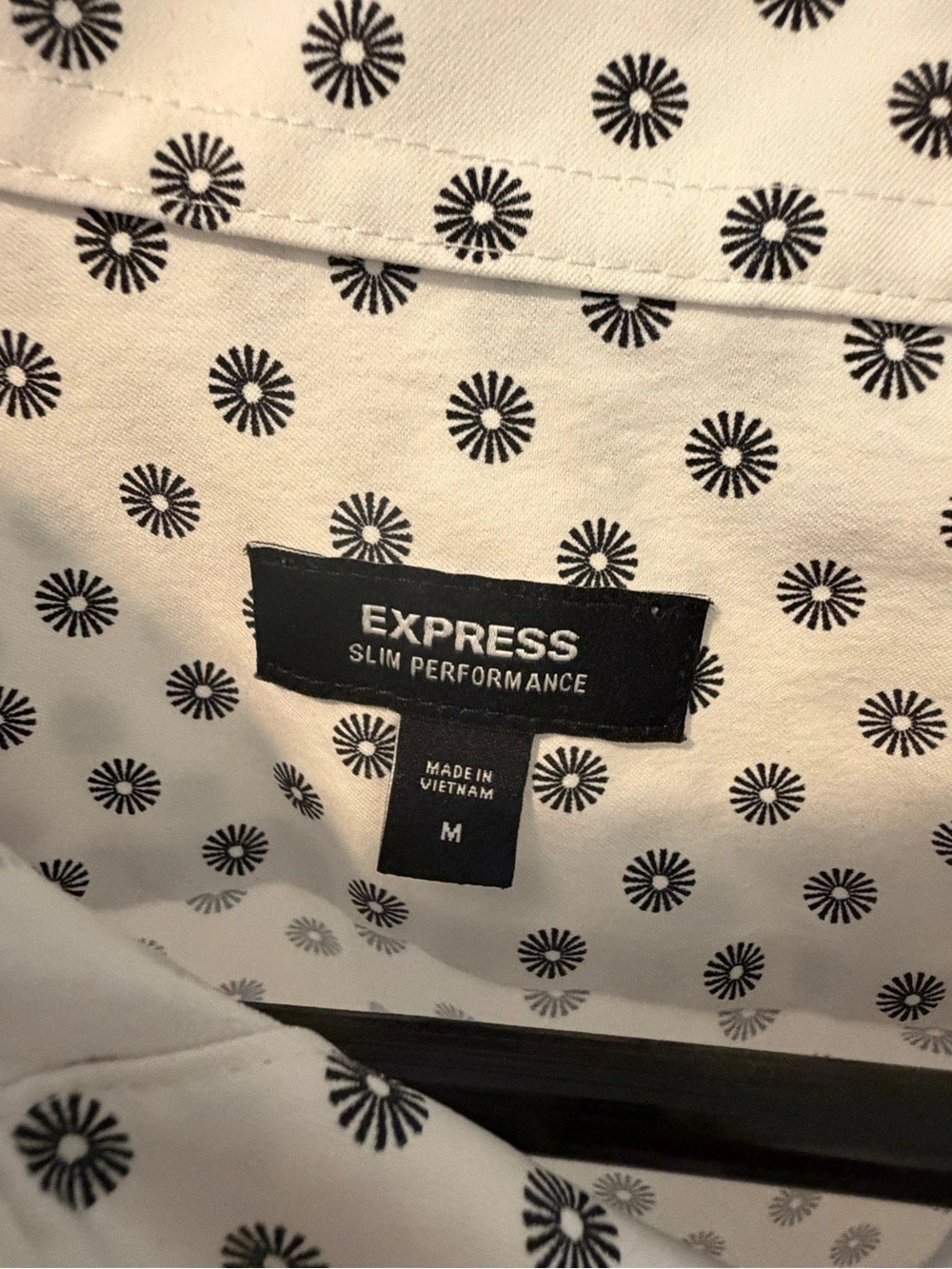 Express Slim Performance Button Down - Picture 2 of 2
